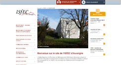 Desktop Screenshot of isfecauvergne.org